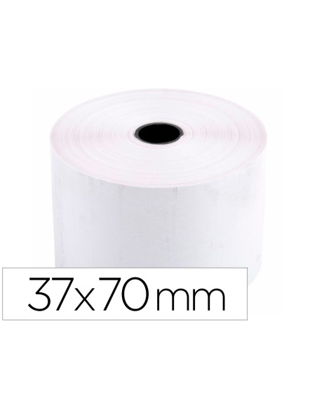 Rollo sumadora q-connect electro 37 mm ancho x 70 mm diametro sin bisfenol a