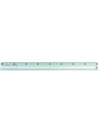 Regla q-connect metalica aluminio 40 cm