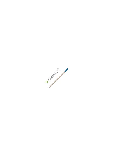 Recambio boligrafo q-connect tipo cross azul