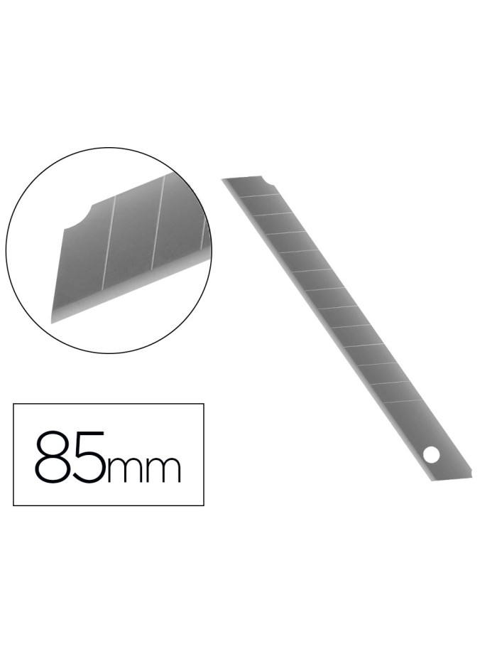 Repuesto cuter q-connect estrecho para modelos kf10631/kf00234/kf10940/kf10938/kf10934 cuchilla 9 mm blister 10 und Repuesto cuter q-connect estrecho para modelos kf10631/kf00234/kf10940/kf10938/kf10934 cuchilla 9 mm blister 10 und