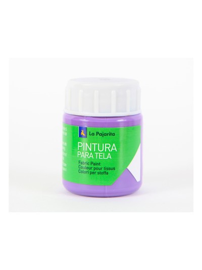 Pintura para tela la pajarita lila 25 ml