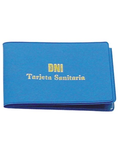 Funda portacarnet seguridad social y dni opaca