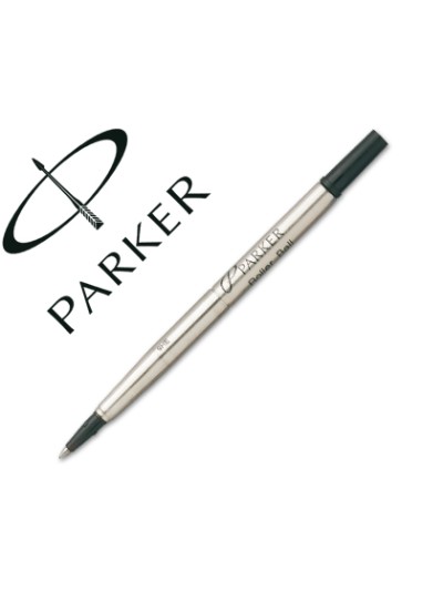 Recambio rotulador roller parker 0.5 negro