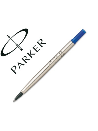 Recambio rotulador roller parker 0.5 azul