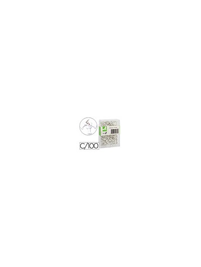 Señalizador de planos q-connect blanco caja de 100 unidades