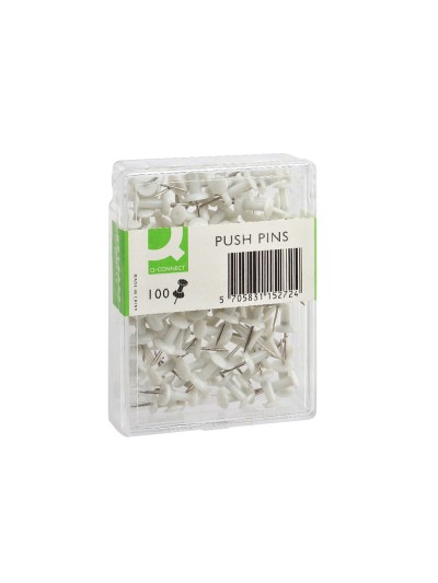 Señalizador de planos q-connect blanco caja de 100 unidades