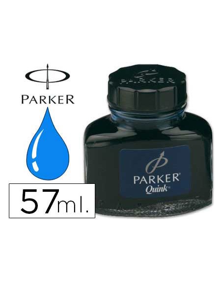 Tinta estilografica parker azul real bote 57 ml