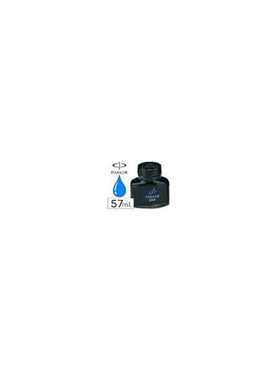 Tinta estilografica parker azul real bote 57 ml