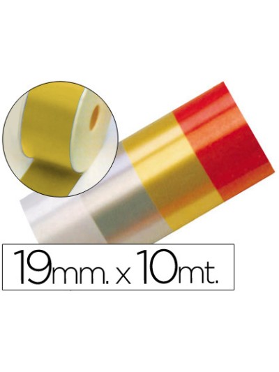 Cinta fantasia 10 mt x 19 mm oro