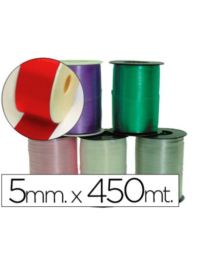 Cinta fantasia 500 mt x 5 mm rojo