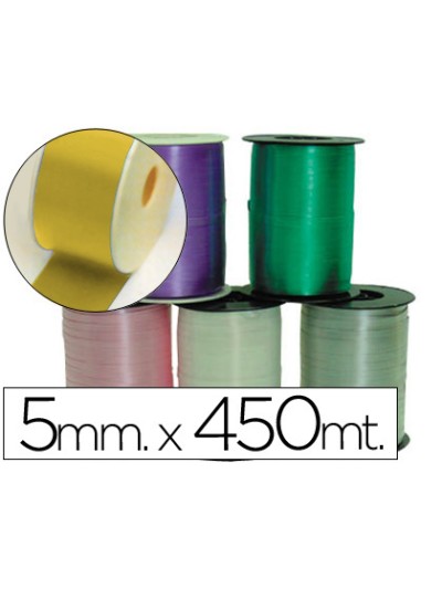 Cinta fantasia 500 mt x 5 mm oro