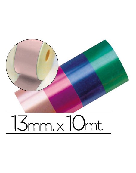Cinta fantasia 10 mt x 13 mm rosa