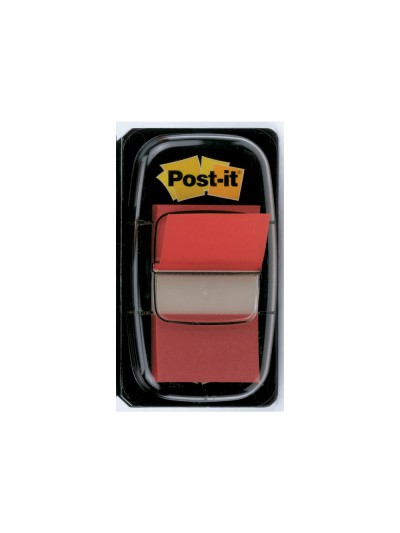 Banderitas separadoras 680-1 roja dispensador de 50 unidades