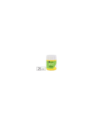 Pintura para tela la pajarita amarillo real 25 ml
