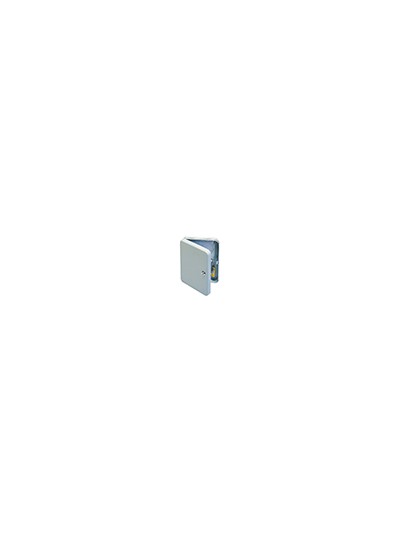 Armario metalico portallaves q-connect chapa de acero cerradura de seguridad 200x160x60 mm para 20 llaves