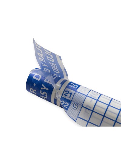 Rollo plastico adhesivo liderpapel 0.50x1.50 50 mc forralibros removible