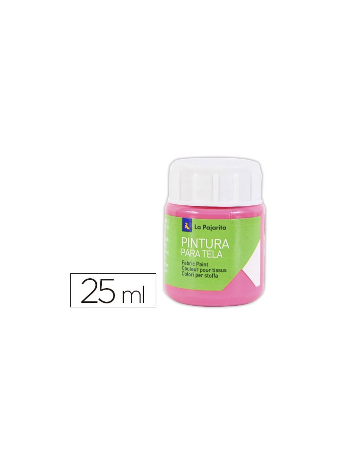Pintura para tela la pajarita magenta 25 ml Pintura para tela la pajarita magenta 25 ml
