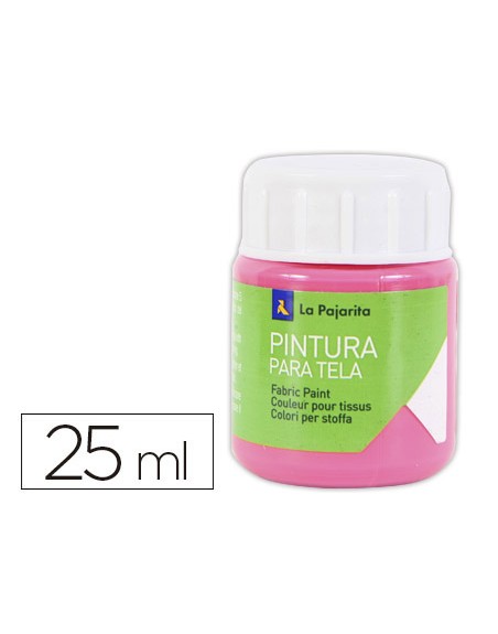 Pintura para tela la pajarita magenta 25 ml