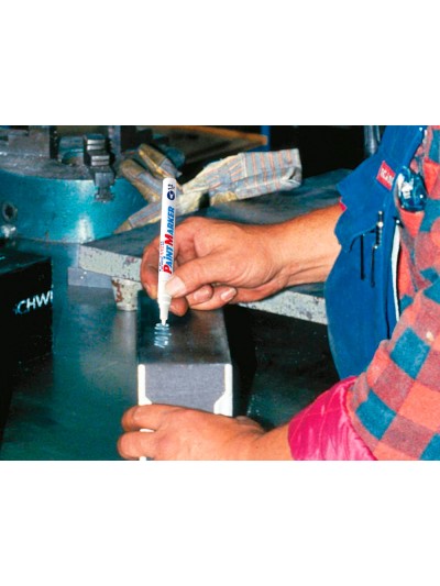 Rotulador artline marcador permanente ek-440 xf blanco punta redonda 1.2 mm metal caucho y plastico