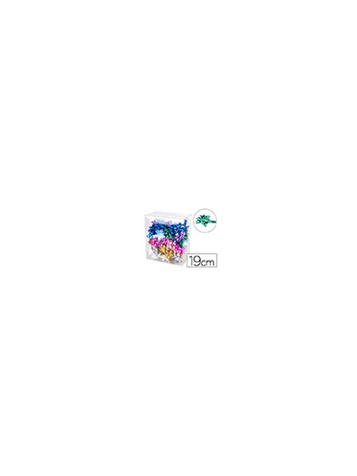 Lazo fantasia liderpapel 19 mm caja de 50 unidades colores surtidos