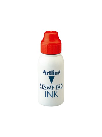 Tinta tampon artline roja bote 50 cc