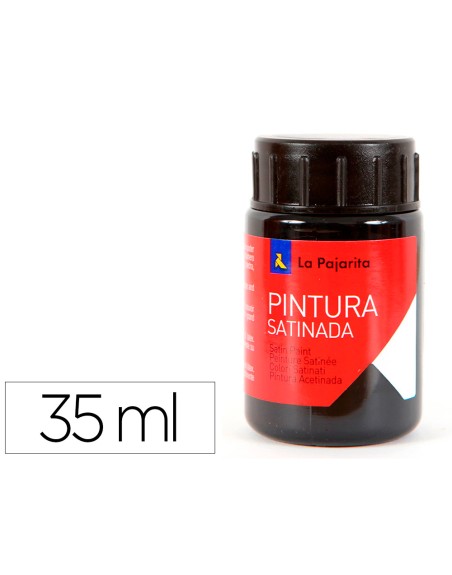 Pintura latex la pajarita negro 35 ml