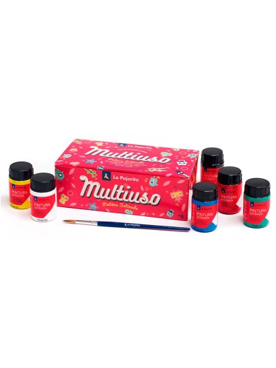 Pintura latex la pajarita negro 35 ml