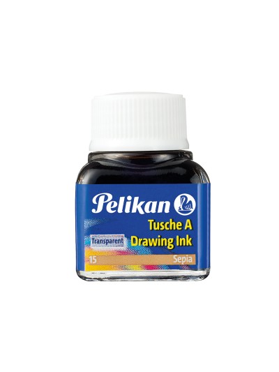Tinta china pelikan sepia bote de 10 ml