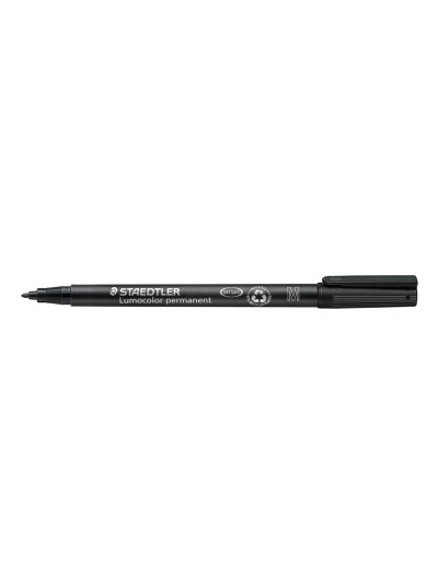 Rotulador staedtler lumocolor retroproyeccion punta de fibrapermanente 317-9 negro punta media redonda 0.8-1 mm