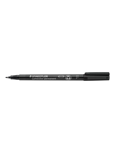 Rotulador staedtler lumocolor retroproyeccion punta de fibrapermanente 318-9 negro punta fina redonda 0.6 mm
