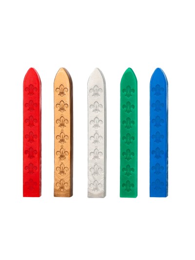 Lacre liderpapel con sello de carta juego de 10 barras colores surtidos