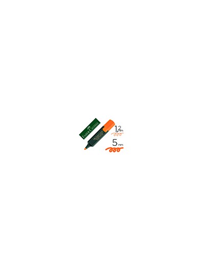 Rotulador faber fluorescente 48-15 naranja