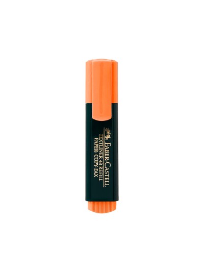 Rotulador faber fluorescente 48-15 naranja