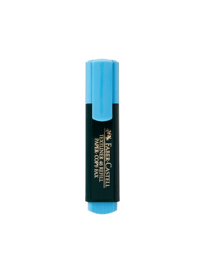Rotulador faber fluorescente 48-51 azul