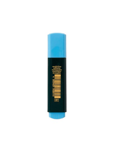 Rotulador faber fluorescente 48-51 azul