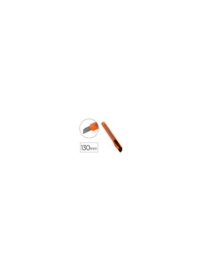 Cuter q-connect plastico estrecho cuchilla 9 mm xd-05 blister 1 unidad
