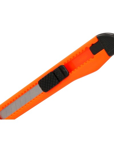 Cuter q-connect plastico estrecho cuchilla 9 mm xd-05 blister 1 unidad