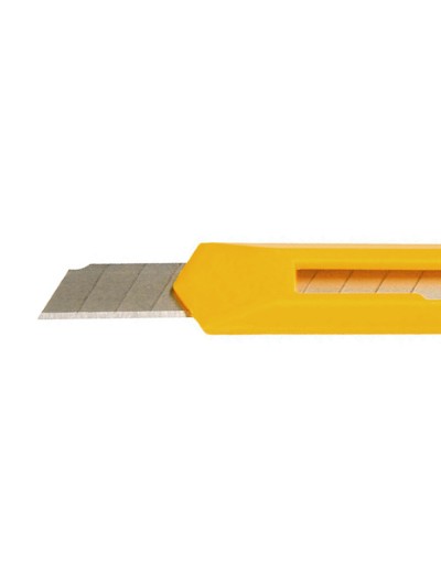 Cuter q-connect plastico estrecho cuchilla 9 mm xd-04 blister 1 unidad