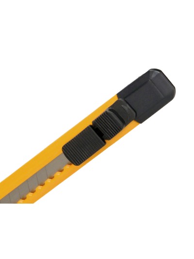 Cuter q-connect plastico estrecho cuchilla 9 mm xd-04 blister 1 unidad