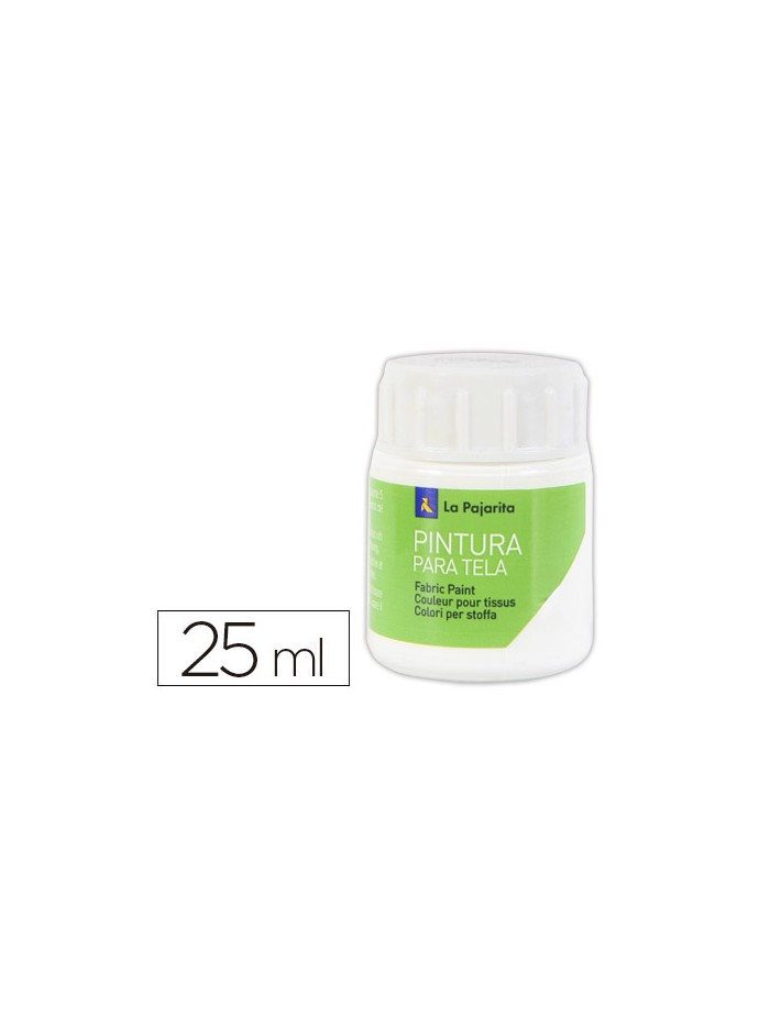 Pintura para tela la pajarita blanco 25 ml Pintura para tela la pajarita blanco 25 ml