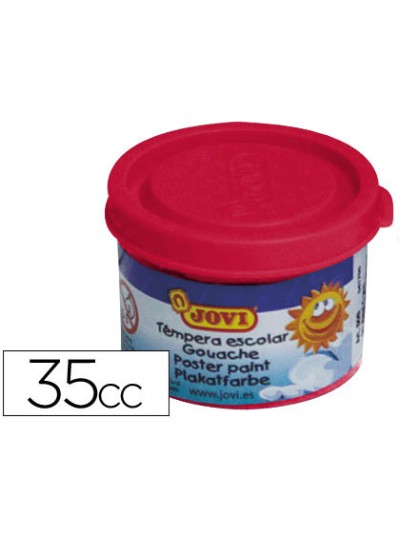 Tempera jovi 35 ml bermellon