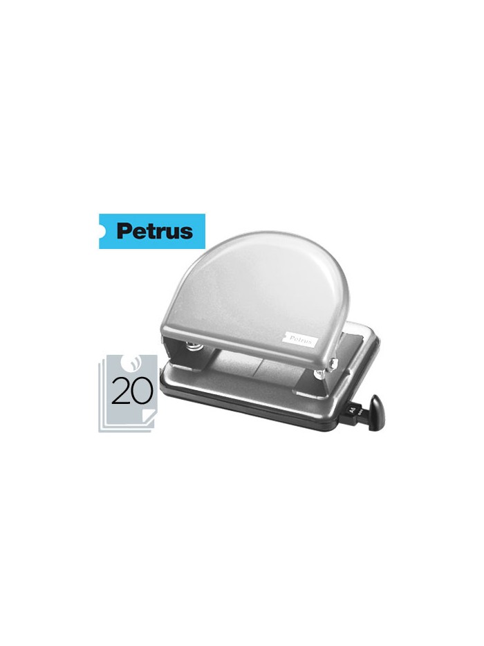 Taladrador petrus 52 c cromado capacidad 20 hojas Taladrador petrus 52 c cromado capacidad 20 hojas