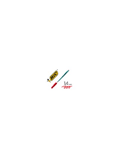 Rotulador bic velleda para pizarra rojo punta redonda 1,4 mm