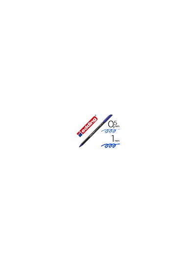 Rotulador edding punta fibra 1200 azul n.3 punta redonda 0.5 mm