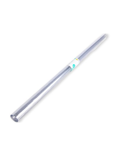 Rollo plastico forralibros liderpapel 0,45x2 mt 70 mc