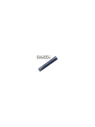Rollo plastico forralibros 0,45x100 mt 70 mc