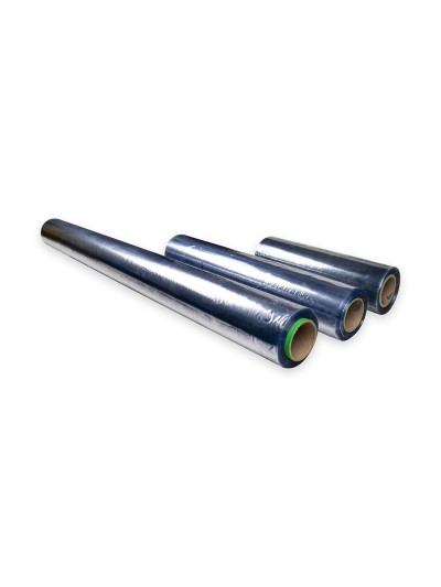 Rollo plastico forralibros 0,45x100 mt 70 mc