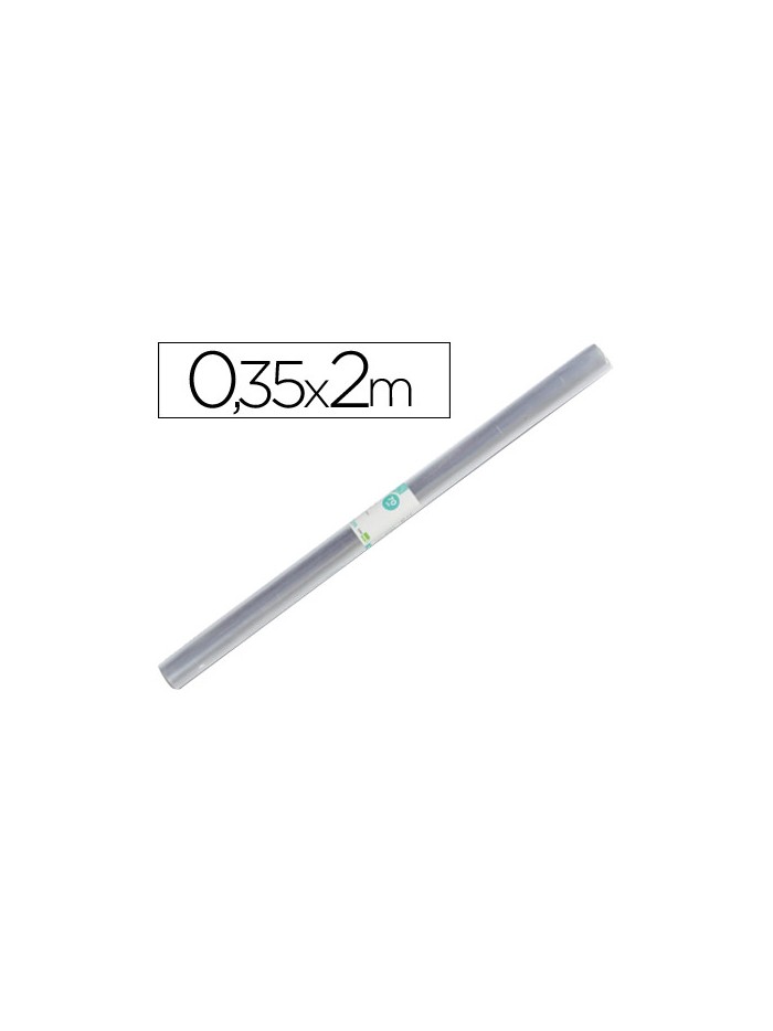 Rollo plastico forralibros 0,35x2 mt liderpapel Rollo plastico forralibros 0,35x2 mt liderpapel
