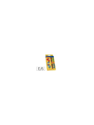 Plastilina jovi estuche de 10 barras colores surtidos