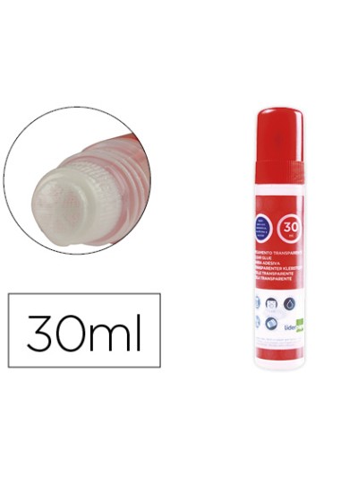 Pegamento liderpapel transparente para papel 30 ml